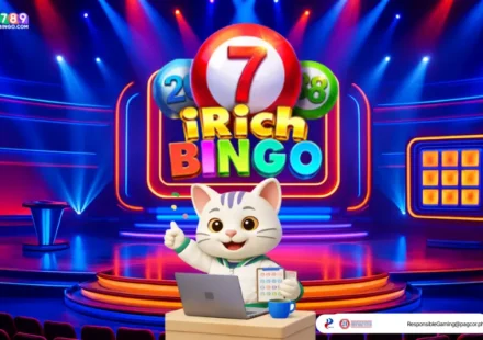 iRich Bingo-themed lucky cat