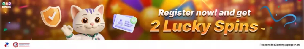 Lucky Spin Register Now and Get 2 Lucky Spins