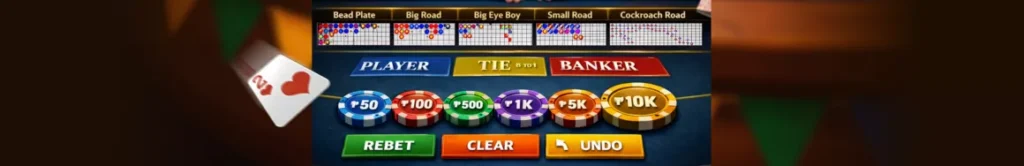 Perya Speed Baccarat 1 Score Cards