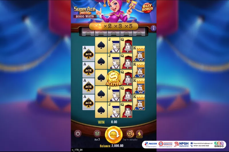 Super Ace Joker demo game interface