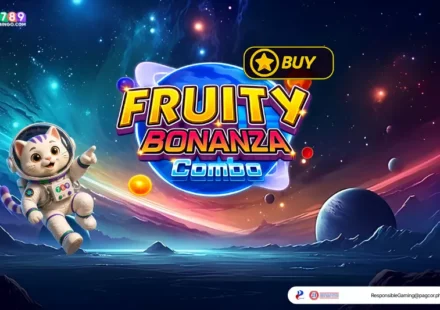 Fruity Bonanza Combo-themed lucky cat