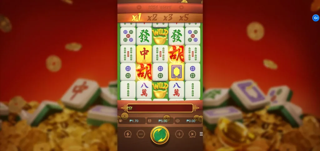 Mahjong Ways game interface