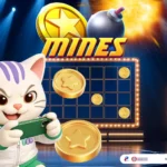 Mines themed lucky cat