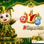 3 Super Ace themed lucky cat