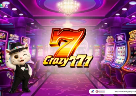 Crazy 777-themed lucky cat
