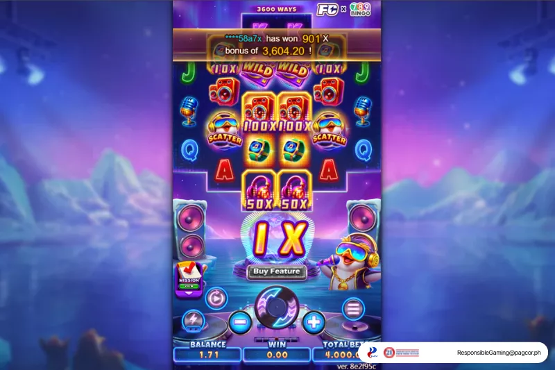 DJ Boom Boom game interface