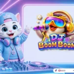 DJ Boom Boom-themed lucky cat