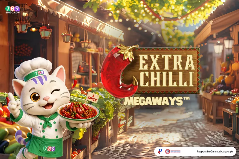 Extra Chilli-themed lucky cat