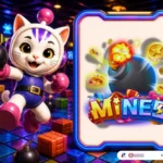 FC Mines-themed lucky cat