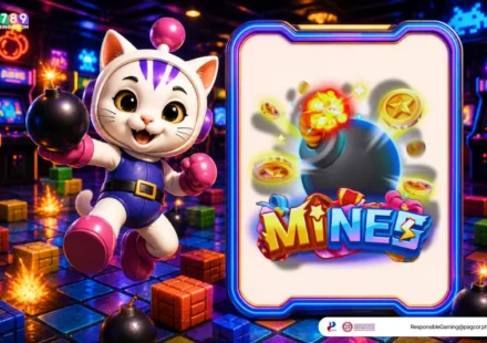 FC Mines-themed lucky cat