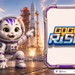 Go Go Rise themed lucky cat