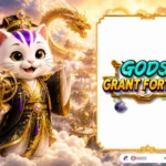 Gods Grant Fortune themed lucky cat
