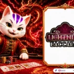Lightning Baccarat themed lucky cat