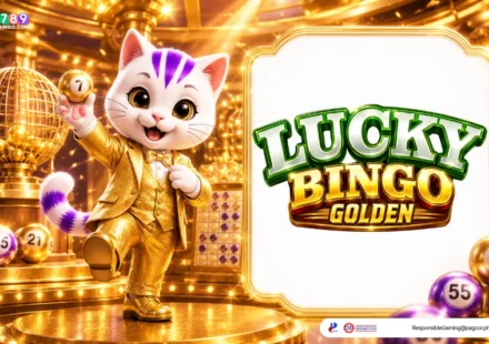 Lucky Bingo themed lucky cat