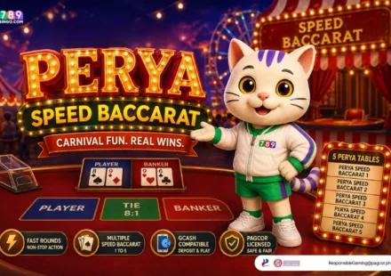 Lucky cat on 789Bingo Perya Speed Baccarat
