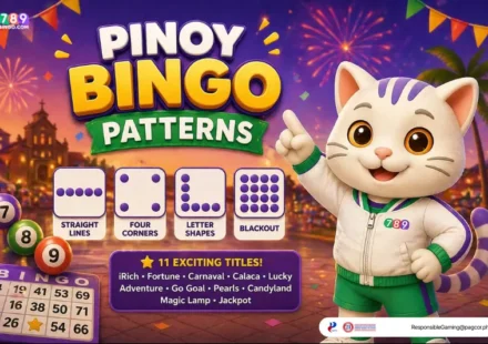 lucky cat on 789Bingo Pinoy bingo patterns