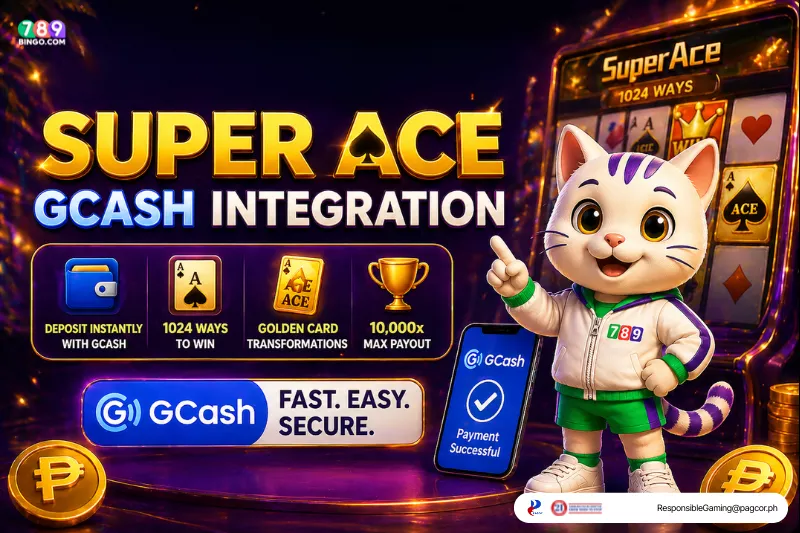 lucky cat Super Ace GCash integration
