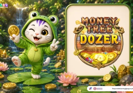 Money Tree Dozer-themed lucky cat
