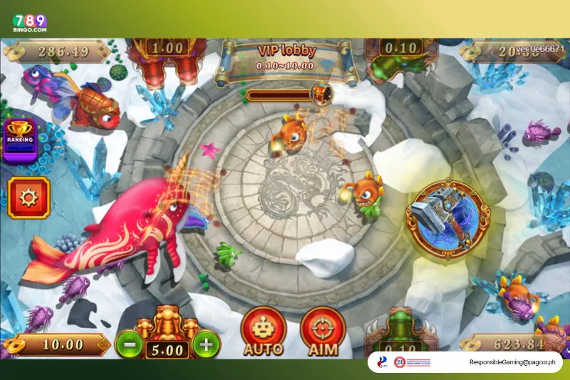 Monkey King Fishing VIP lobby