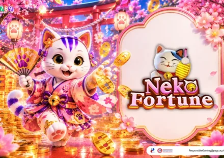 Neko Fortune themed lucky cat