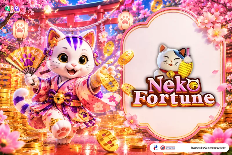 Neko Fortune themed lucky cat