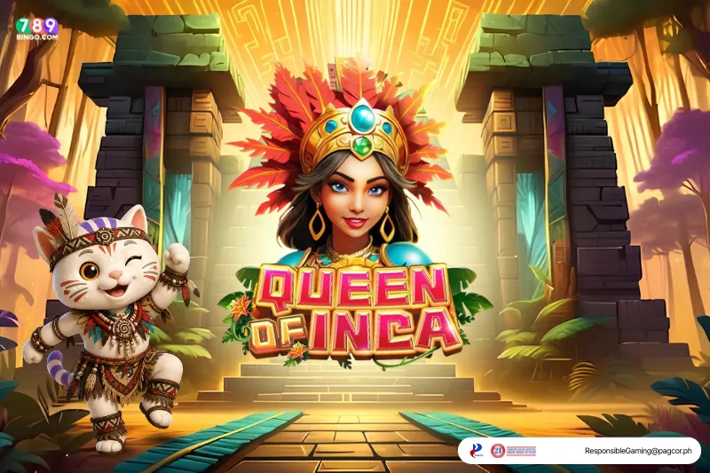 Queen of Inca-themed lucky cat