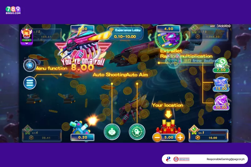 Star Hunter Experience lobby