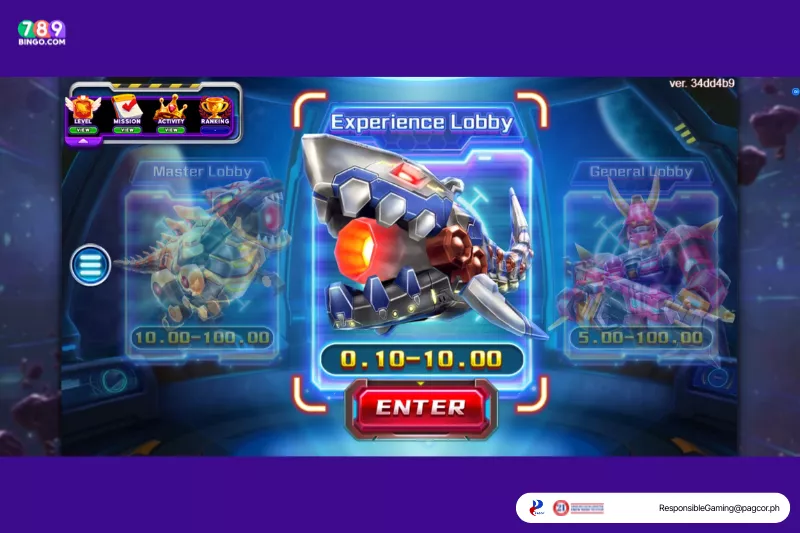 Star Hunter lobby selection