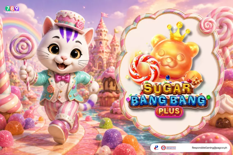 Sugar Bang Bang Plus themed lucky cat