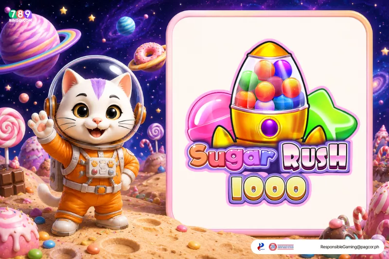 Sugar Rush 1000-themed lucky cat