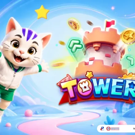 Tower FC themed lucky cat