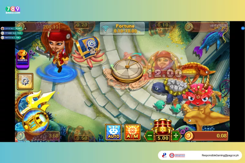 Bao Chuan Fishing demo game interface