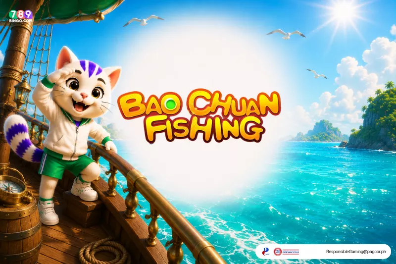 Bao Chuan Fishing demo themed lucky cat