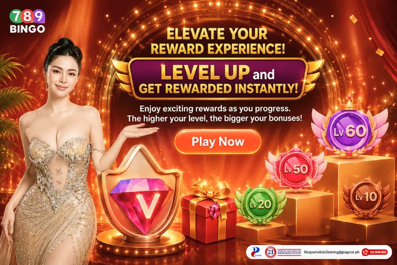 Casino Free Bonus 789Bingo Chatroom Level Up Rewards
