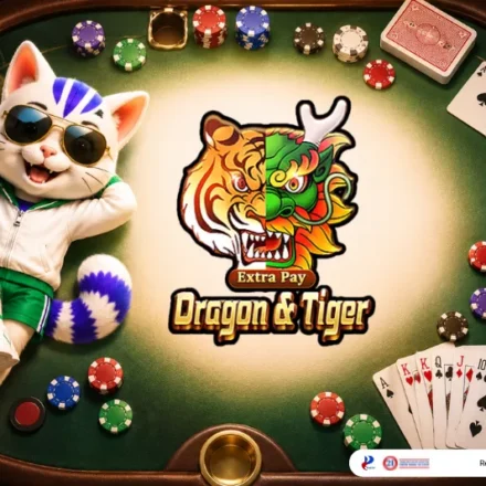 Dragon Tiger demo themed lucky cat