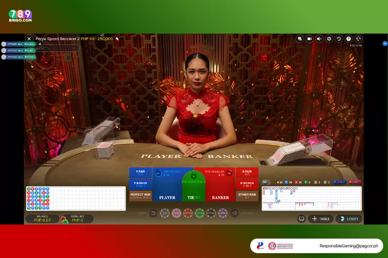 Is Baccarat Actually 50-50 game interface
