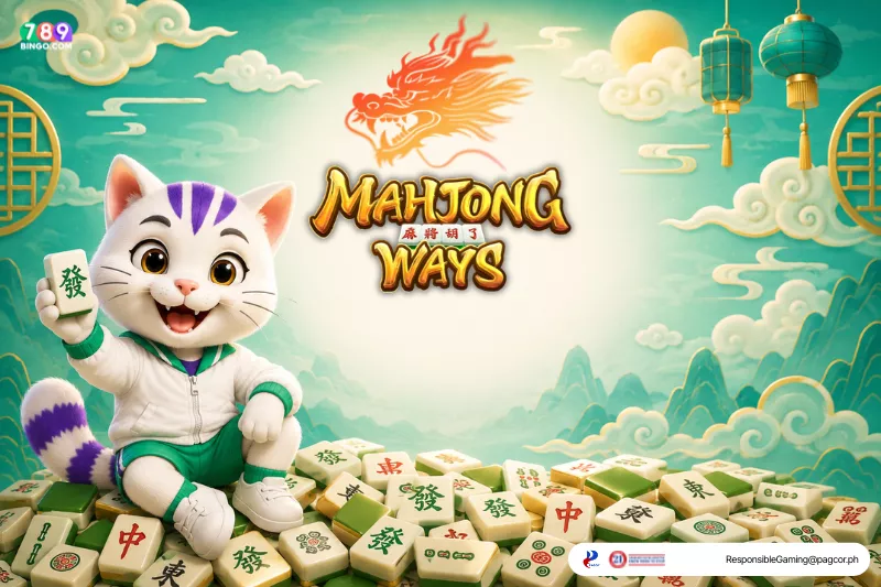 Mahjong Ways demo themed lucky cat