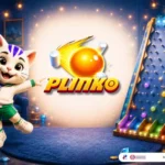 Plinko themed lucky cat