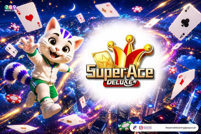 Super Ace Deluxe demo themed lucky cat