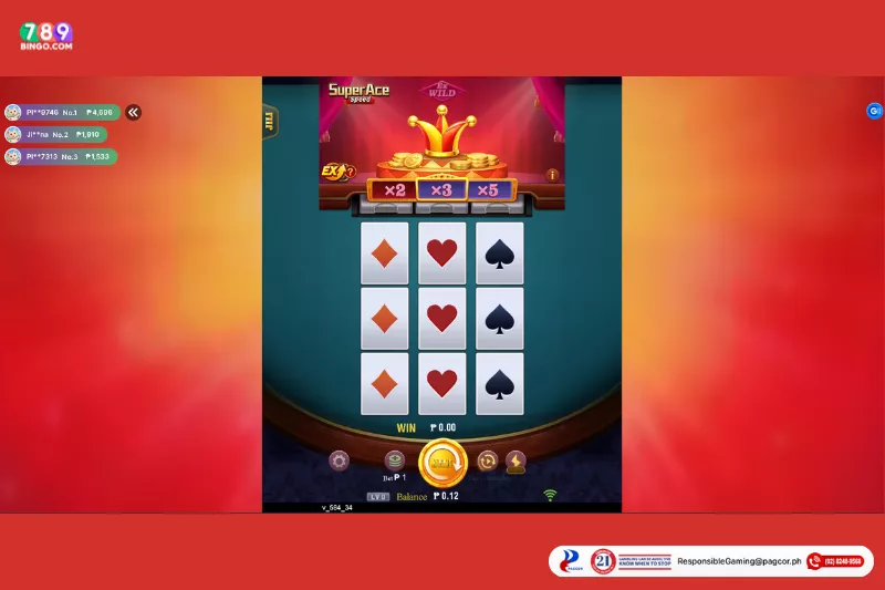 Super Ace Speed demo game interface