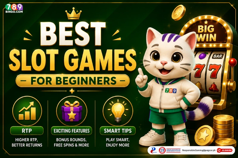 789bingo, 789 cat mascot, best slot games, big win, 777 slot machine