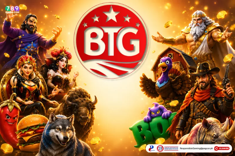 Big Time Gaming game characters