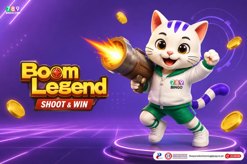Boom Legend themed lucky cat