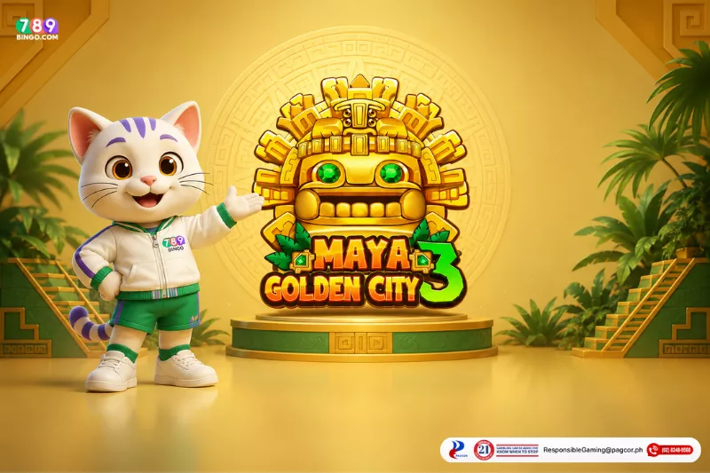 Maya Golden City 3 themed lucky cat