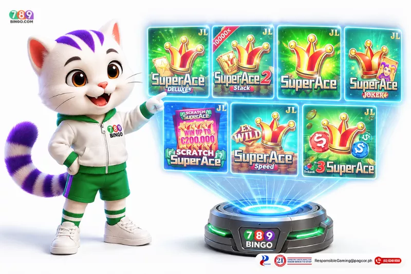 Super Ace Strategy themed lucky cat