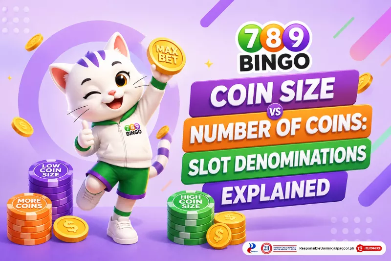 coin size vs number of coins slots themed lucky cat