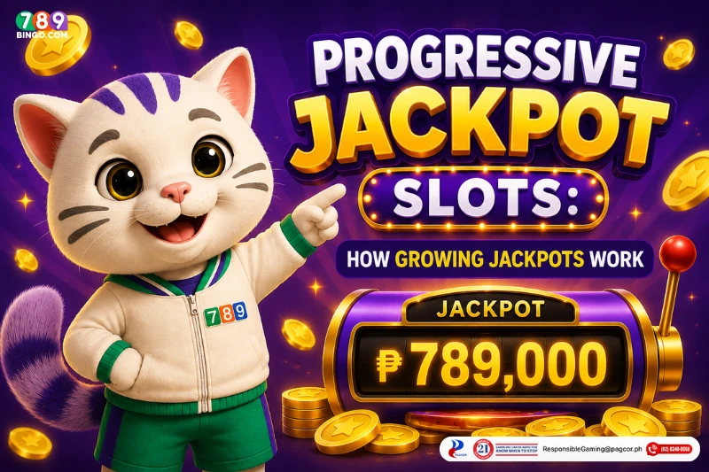 789bingo, progressive jackpot slots banner