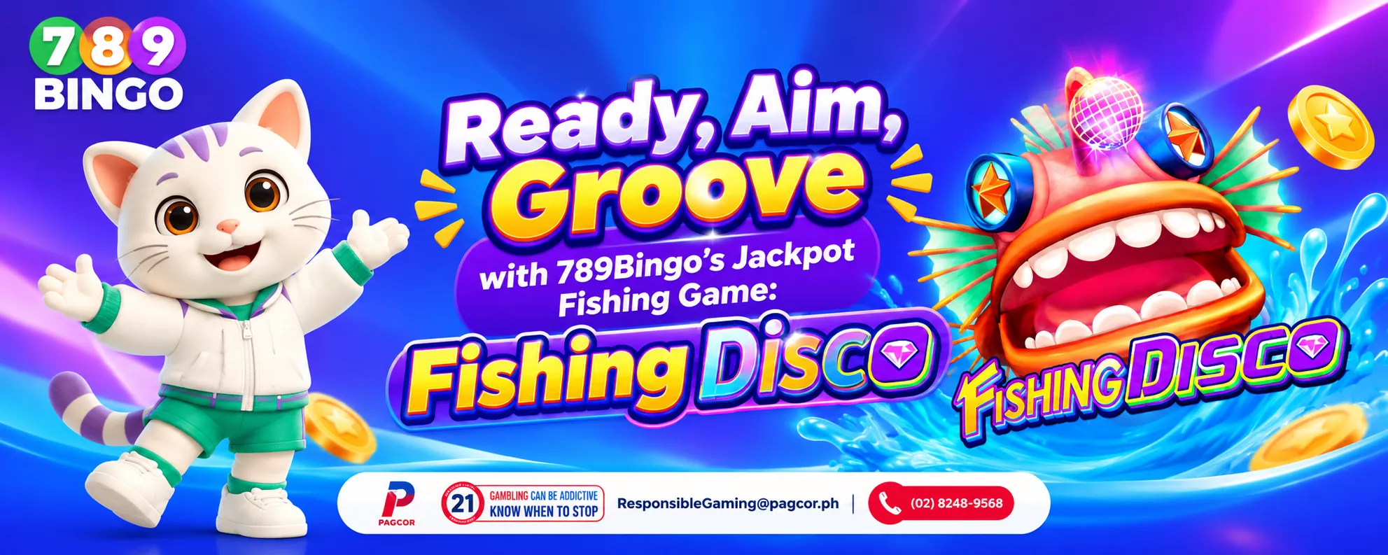 789bingo, 789, Ready, Aim, Groove with 789Bingo’s Jackpot Fishing Game: Fishing Disco