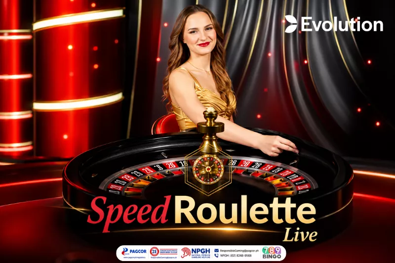 Speed Roulette Live by Evolution on 789Bingo
