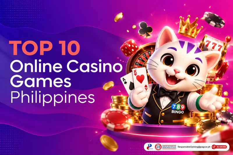 789Bingo, top 10 online casino games